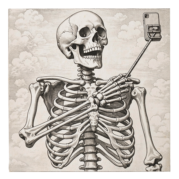 Ilustración selfie